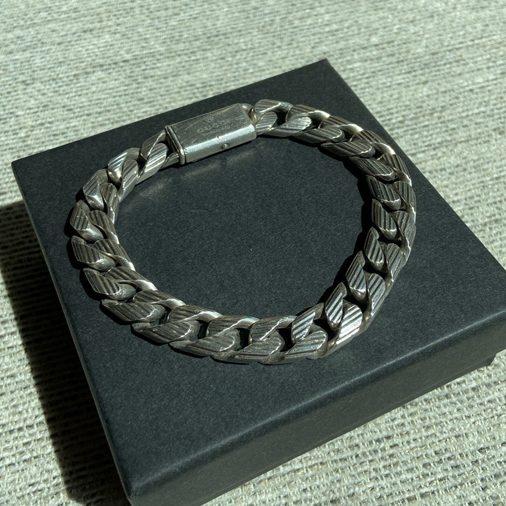 Gucci Thick Chunky Chain Bracelet
